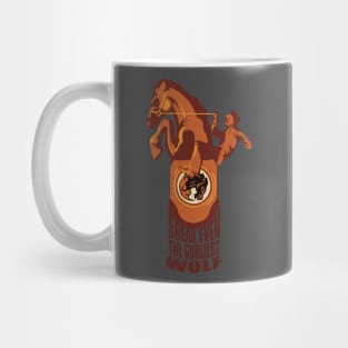 Bucking Bronco Vigor Design Mug